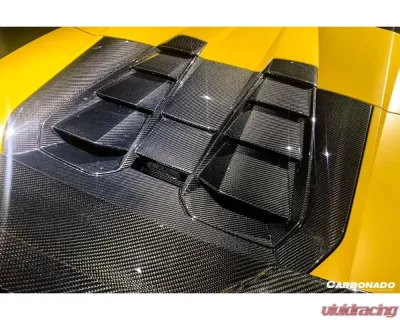 Carbonado DryFGCF OD Style Engine Trunk Lamborghini Huracan EVO Spyder 2019-2021 - DRYFGCF-LPEVO-EH
