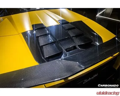 Carbonado DryFGCF OD Style Engine Trunk Lamborghini Huracan EVO Spyder 2019-2021 - DRYFGCF-LPEVO-EH