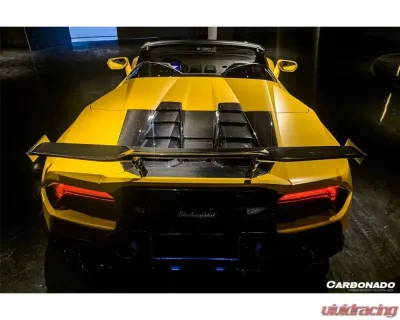 Carbonado DryFGCF OD Style Engine Trunk Lamborghini Huracan EVO Spyder 2019-2021 - DRYFGCF-LPEVO-EH
