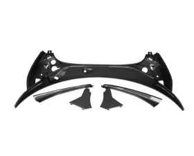 Carbonado DryCF OEM Style DRYCarbon Fiber Front Hood Opening Inner Trim McLaren 540C | 570S | 570GT 2015-2020