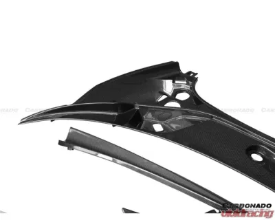Carbonado DryCF OEM Style DRYCarbon Fiber Front Hood Opening Inner Trim McLaren 540C | 570S | 570GT 2015-2020 - DRYCF8004-FHT