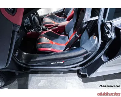 Carbonado DryCF Dry Door Sills McLaren 720s 2017-2021 - DRYCF8005OE-DC