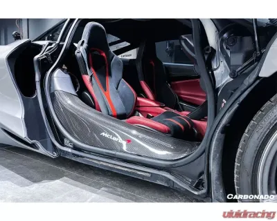 Carbonado DryCF Dry Door Sills McLaren 720s 2017-2021 - DRYCF8005OE-DC