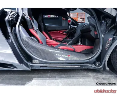 Carbonado DryCF Dry Door Sills McLaren 720s 2017-2021 - DRYCF8005OE-DC