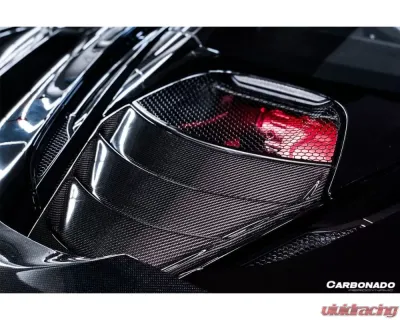 Carbonado DryCF DRY Engine Cover Replacement McLaren 720s 2017-2021 - DRYCF8005OE-EC