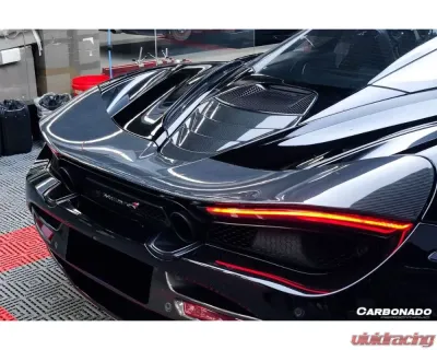 Carbonado DryCF DRY Engine Cover Replacement McLaren 720s 2017-2021 - DRYCF8005OE-EC