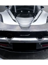 Carbonado FGDRYCF OEM Style Dry Rear Bumper Upper Exhaust Valance Panel McLaren 720s 2017-2021                                     - FGDRYCF8005OE-EVP - Image 7