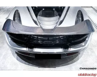 Carbonado FGDRYCF OEM Style Dry Rear Bumper Upper Exhaust Valance Panel McLaren 720s 2017-2021 - FGDRYCF8005OE-EVP
