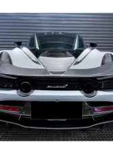 Carbonado FGDRYCF OEM Style Dry Rear Bumper Upper Exhaust Valance Panel McLaren 720s 2017-2021                                     - FGDRYCF8005OE-EVP - Image 9