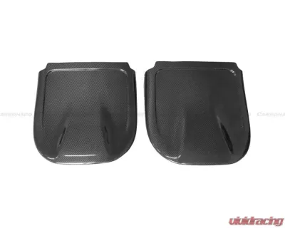 Carbonado DryCF OEM Style Dry Seat Back Replacement Infiniti Q50 Sedan 2014-2017 - DRYCF8346OEM-STC