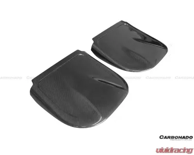 Carbonado DryCF OEM Style Dry Seat Back Replacement Infiniti Q50 Sedan 2014-2017 - DRYCF8346OEM-STC