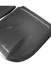 Carbonado DryCF OEM Style Dry Seat Back Replacement Infiniti Q50 Sedan 2014-2017                                     - DRYCF8346OEM-STC - Image 4