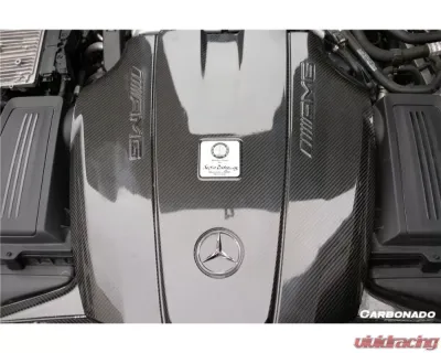 Carbonado DryCF Autoclave Engine Cover Replacement Mercedes Benz AMG GT | GTS 2015-2020 - DRYCF8508OE.EC
