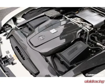 Carbonado DryCF Autoclave Engine Cover Replacement Mercedes Benz AMG GT | GTS 2015-2020 - DRYCF8508OE.EC