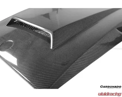 Carbonado DryCF BRS Style Autoclave Hood Scoop Mercedes Benz W463 G-Class 2002-2016 - DRYCF8514BRS.H