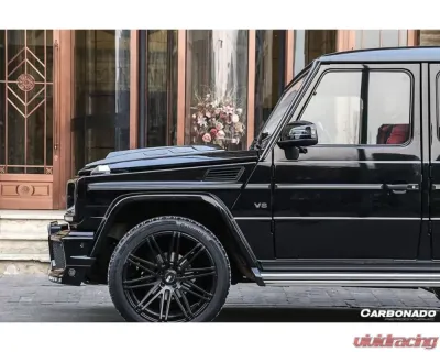 Carbonado DryCF BRS Style Autoclave Hood Scoop Mercedes Benz W463 G-Class 2002-2016 - DRYCF8514BRS.H