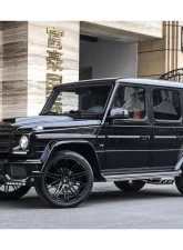Carbonado DryCF BRS Style Autoclave Hood Scoop Mercedes Benz W463 G-Class 2002-2016                                     - DRYCF8514BRS.H - Image 9