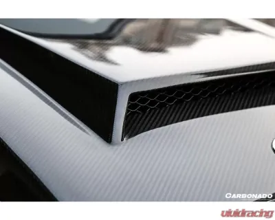 Carbonado DryCF BRS Style Autoclave Hood Scoop Mercedes Benz W463 G-Class 2002-2016 - DRYCF8514BRS.H