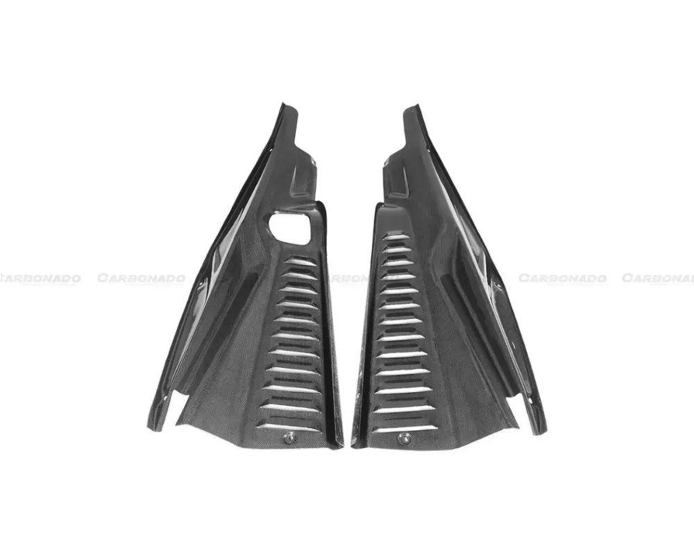 Carbonado DryCF OE Style DRY Engine Bay Panels Ferrari 458 Coupe | Spyder 2010-2015 - DRYCF9501OE.EBP