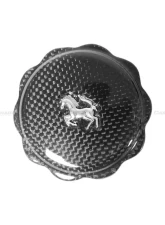 Carbonado DryFGCF OE Style DRY Oil Cap w/ Logo Ferrari F458 | F488 | 812                                     - DRYFGCF9503-OC - Image 6