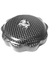 Carbonado DryFGCF OE Style DRY Oil Cap w/ Logo Ferrari F458 | F488 | 812                                     - DRYFGCF9503-OC - Image 2