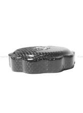 Carbonado DryFGCF OE Style DRY Oil Cap w/ Logo Ferrari F458 | F488 | 812                                     - DRYFGCF9503-OC - Image 3