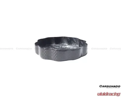 Carbonado DryFGCF OE Style DRY Oil Cap w/ Logo Ferrari F458 | F488 | 812 - DRYFGCF9503-OC