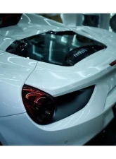 Carbonado DryCF Dry Engine Hood w/ Glass Ferrari 488 Spyder 2015-2019                                     - DRYCF9503CPO.EH - Image 10