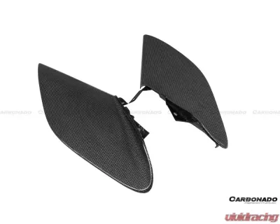 Carbonado DryFGCF OE Style Dry Side Air Intake Fins for Ferrari 488 GTB/Spyder 2015-2020 - DRYFGCF9503OE.AIF