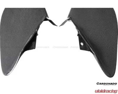 Carbonado DryFGCF OE Style Dry Side Air Intake Fins for Ferrari 488 GTB/Spyder 2015-2020 - DRYFGCF9503OE.AIF