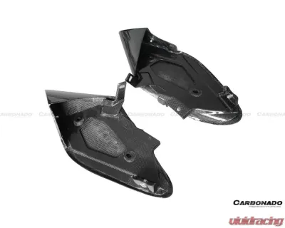 Carbonado DryFGCF OE Style Dry Side Air Intake Fins for Ferrari 488 GTB/Spyder 2015-2020 - DRYFGCF9503OE.AIF