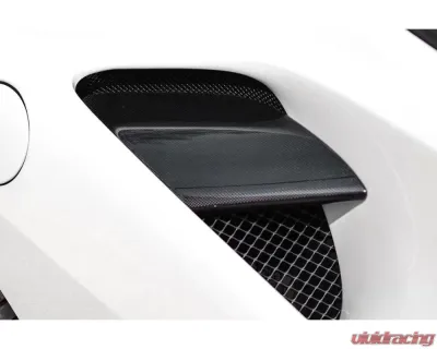 Carbonado DryFGCF OE Style Dry Side Air Intake Fins for Ferrari 488 GTB/Spyder 2015-2020 - DRYFGCF9503OE.AIF