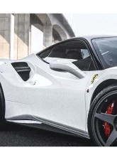 Carbonado DryFGCF OE Style Dry Side Air Intake Fins for Ferrari 488 GTB/Spyder 2015-2020                                     - DRYFGCF9503OE.AIF - Image 8