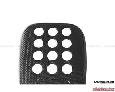 Carbonado DryCF Dry Rear Black Light Cover Ferrari 488 GTB | Spyder 2015-2020 - DRYCF9503OE.BLC-1