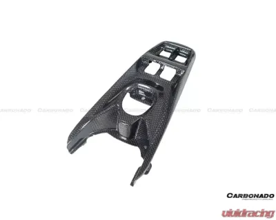 Carbonado DryFGCF Dry Bridge Support & Windows Switches Panel Ferrari 488 GTB | Spyder 2015-2020 - DRYFGCF9503OE.BWSP