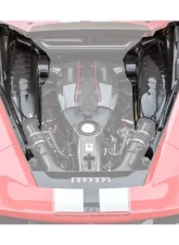 Carbonado DryCF Dry Engine Bay Panels & Heat Protection Ferrari 488 GTB | Spyder 2015-2019                                     - DRYCF9503OE.EBP - Image 8