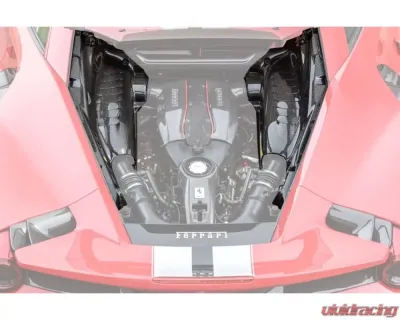 Carbonado DryCF Dry Engine Bay Panels & Heat Protection Ferrari 488 GTB | Spyder 2015-2019 - DRYCF9503OE.EBP