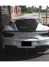 Carbonado DryFGCF OE Style Dry Rear Light Satellite Covers Ferrari 488 GTB | Spyder 2015-2020                                     - DRYFGCF9503OE.RLC - Image 11
