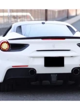 Carbonado DryFGCF OE Style Dry Rear Light Satellite Covers Ferrari 488 GTB | Spyder 2015-2020                                     - DRYFGCF9503OE.RLC - Image 15