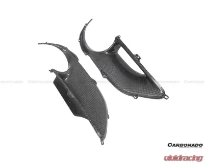 Carbonado DryFGCF OE Style Dry Rear Light Satellite Covers Ferrari 488 GTB | Spyder 2015-2020 - DRYFGCF9503OE.RLC