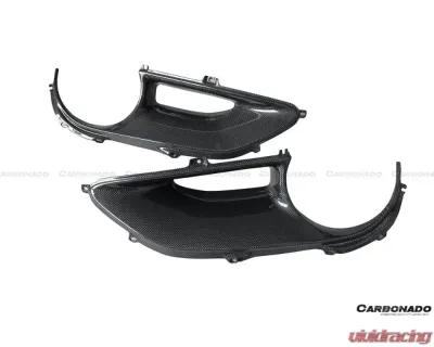 Carbonado DryFGCF OE Style Dry Rear Light Satellite Covers Ferrari 488 GTB | Spyder 2015-2020 - DRYFGCF9503OE.RLC