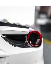 Carbonado DryFGCF OE Style Dry Rear Light Satellite Covers Ferrari 488 GTB | Spyder 2015-2020                                     - DRYFGCF9503OE.RLC - Image 9