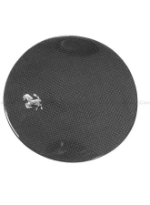 Carbonado DryCF OE Style DRY Fuel Door w/ Logo Ferrari 812 2017-2022                                     - DRYCF9506OE-FUDR - Image 2