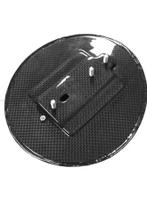 Carbonado DryCF OE Style DRY Fuel Door w/ Logo Ferrari 812 2017-2022                                     - DRYCF9506OE-FUDR - Image 4