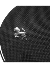 Carbonado DryCF OE Style DRY Fuel Door w/ Logo Ferrari 812 2017-2022                                     - DRYCF9506OE-FUDR - Image 5