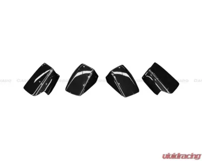 Carbonado DRYCF 1x1 Weave OEM Style Autoclave AC Panel Trim Lamborghini Huracan LP610 | LP580 2015-2019 - 1X1DRYCF5556OE-APT