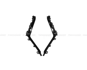 Carbonado DRYCF 1x1 Weave OEM Style Autoclave Center Console Border Trim Lamborghini Huracan LP610 | LP580 2015-2019