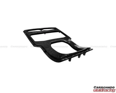 Carbonado DRYCF 1x1 Weave OEM Style Autoclave Center Console Tunnel Lamborghini Huracan LP610 | LP580 2015-2019 - 1X1DRYCF5556OE-CCT