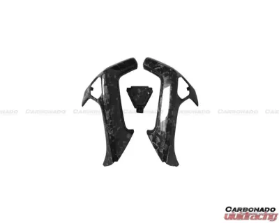 Carbonado DRYCF 1x1 Weave OEM Style Autoclave Door Handle Lamborghini Huracan LP610 | LP580 2015-2019 - 1X1DRYCF5556OE-DH