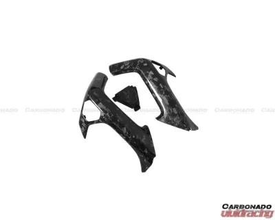 Carbonado DRYCF 1x1 Weave OEM Style Autoclave Door Handle Lamborghini Huracan LP610 | LP580 2015-2019 - 1X1DRYCF5556OE-DH